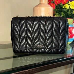 Kate Spade Leather Quilted Crossbody Bag